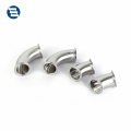 Sanitary Stainless Steel 3A SMS DIN Butt Welded 45 90 88 92 Degree Bends  Pipe Elbow